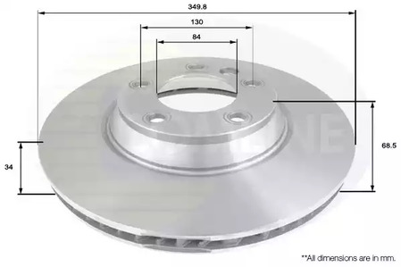 Тормозные диски COMLINE ADC1459V