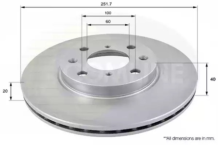 Тормозные диски COMLINE ADC0922V