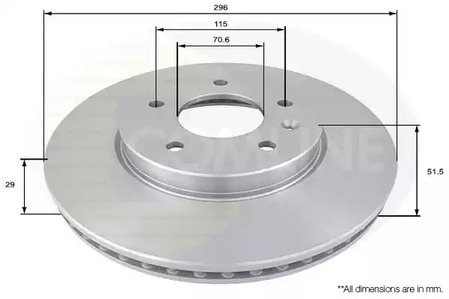 Тормозные диски COMLINE ADC1146V