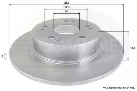 Тормозные диски COMLINE ADC0559