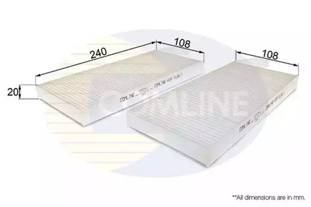 Фильтр салона COMLINE EKF270-2