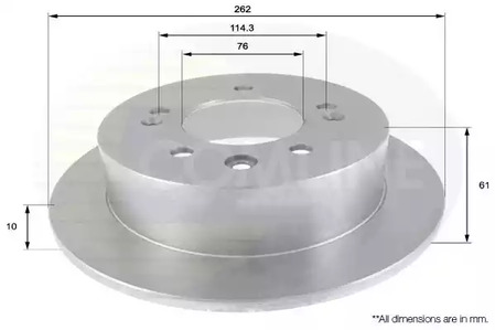 Тормозные диски COMLINE ADC2406