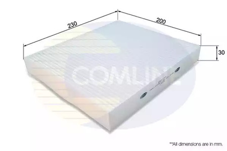 Фильтр салона COMLINE EKF333