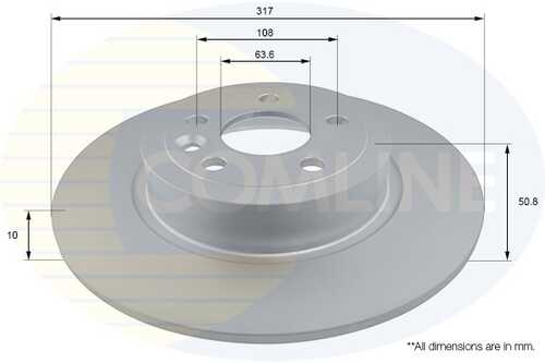 Тормозные диски COMLINE ADC1286
