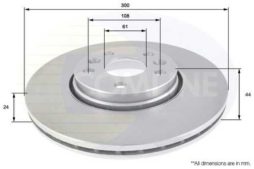 Тормозные диски COMLINE ADC1599V