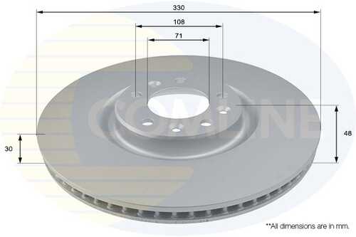Тормозные диски COMLINE ADC2731V
