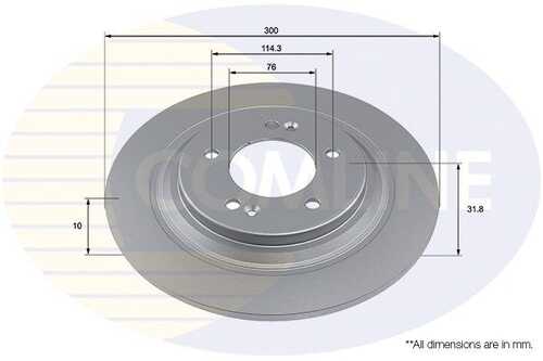 Тормозные диски COMLINE ADC4058
