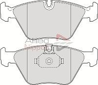 Комплект тормозных колодок дисковый тормоз COMLINE CBP01010