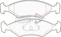 Комплект тормозных колодок дисковый тормоз COMLINE CBP0118