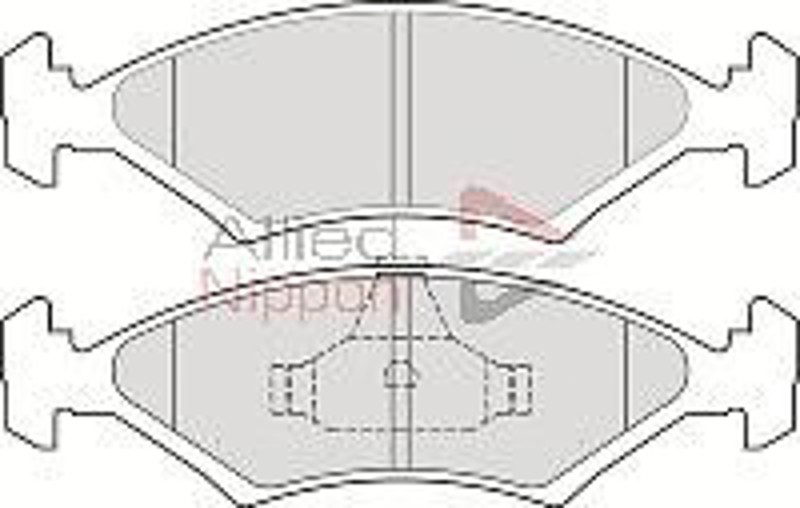 Колодки тормозные дисковые COMLINE CBP0444