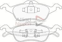Комплект тормозных колодок дисковый тормоз COMLINE CBP0490