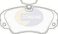 Комплект тормозных колодок дисковый тормоз COMLINE CBP0493