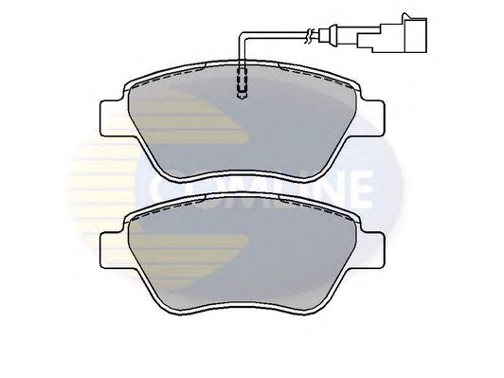 Тормозные колодки COMLINE CBP11702