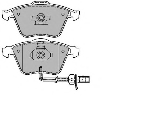 Колодки тормозные дисковые COMLINE CBP11753