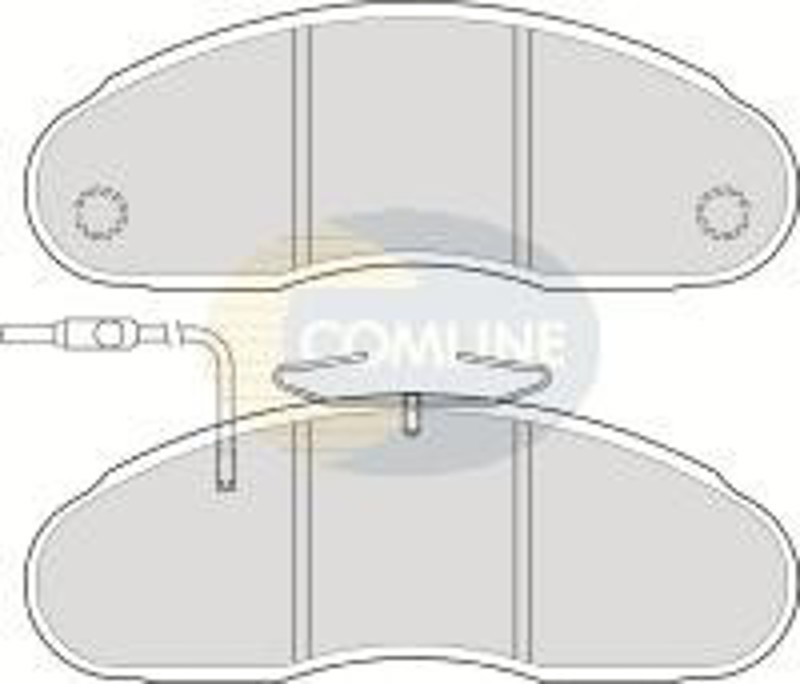 Колодки тормозные дисковые COMLINE CBP1991