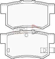 Колодки тормозные дисковые задние комплект COMLINE CBP3445
