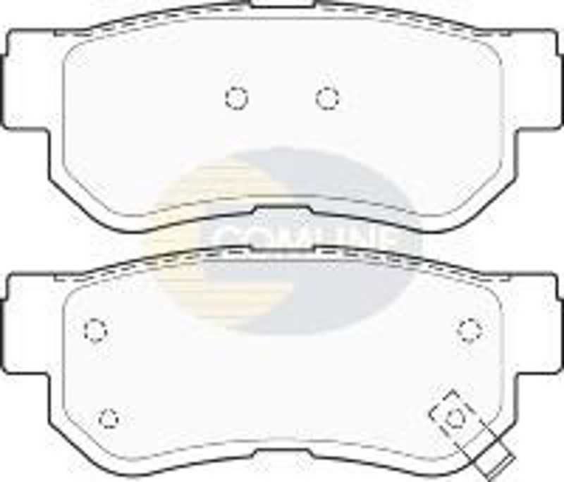 Колодки тормозные дисковые задние комплект COMLINE CBP3935