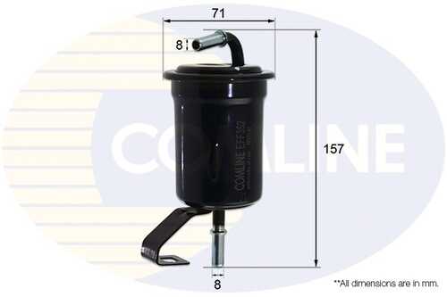 Фильтр топл toyota land cruiser 02-09 COMLINE EFF352
