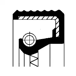 Уплотняющее кольцо раздаточной коробки CORTECO 01036434B
