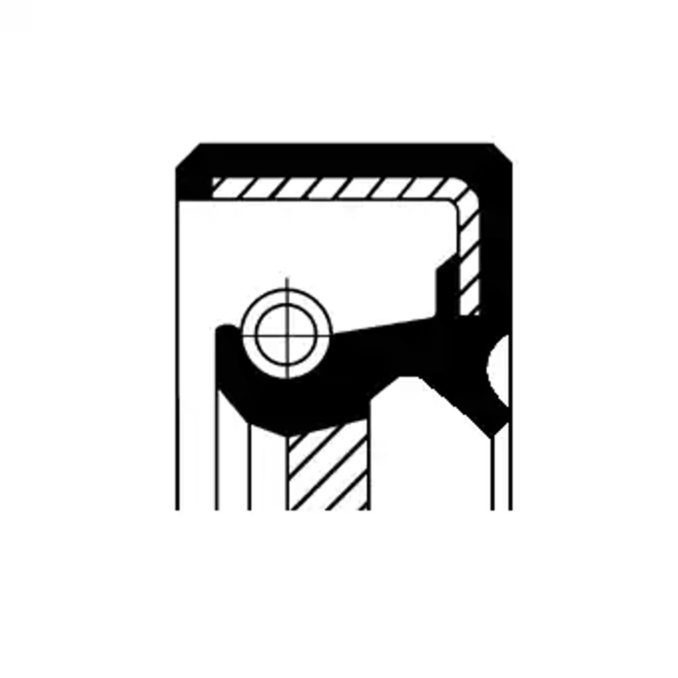 Сальник кпп CORTECO 19016660B
