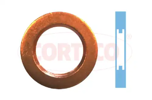 Прокладка корпус форсунки CORTECO 49430662