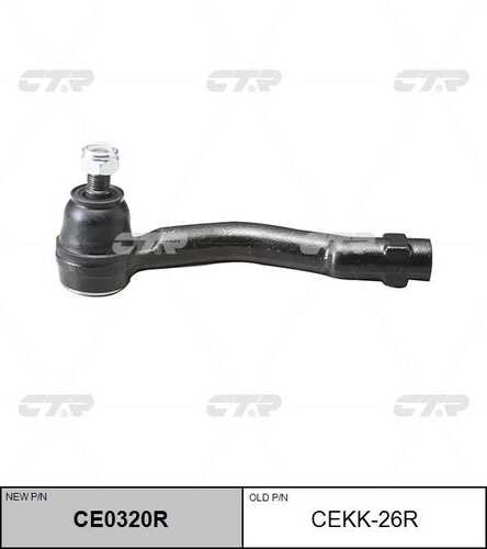 Наконечник рулевой тяги прав CTR CE0320R