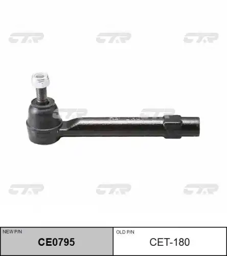 Наконечник рулевой тяги toyota corolla (usa) 08- m15x1.5 CTR CE0795