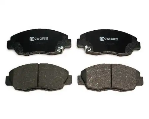 C11cr0028 тормозные колодки передние (low metallic) CWORKS C11CR0028