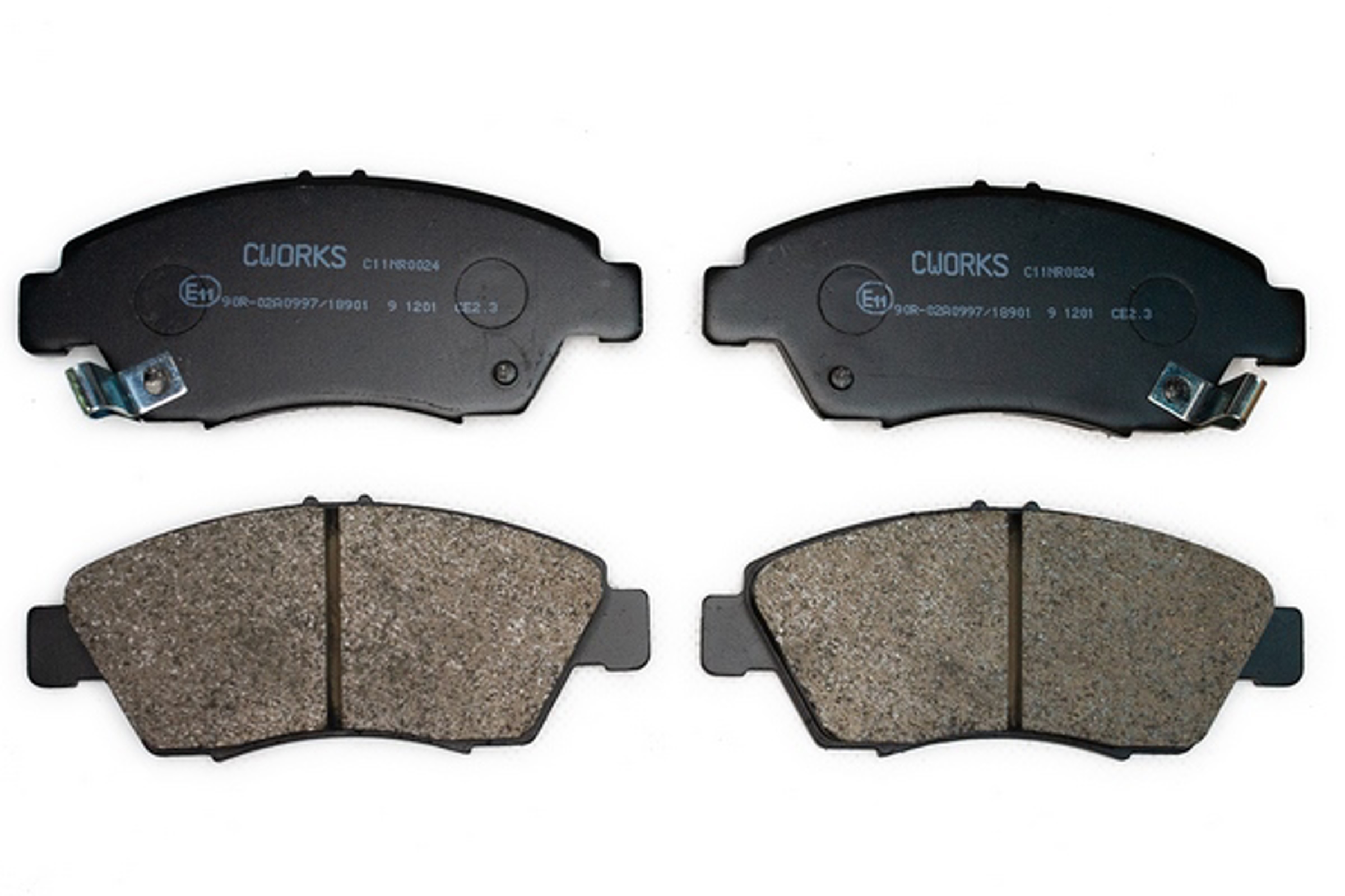 Колодки тормозные дисковые CWORKS C11NR0024