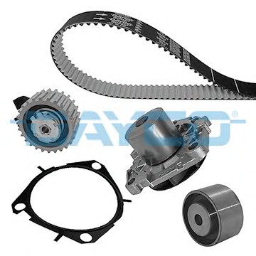 Водяной насос + комплект зубчатого ремня DAYCO KTBWP4490