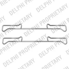 Комплектующие колодок дискового тормоза DELPHI LX0436