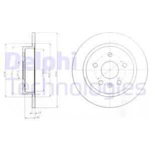 Тормозные диски DELPHI BG4188