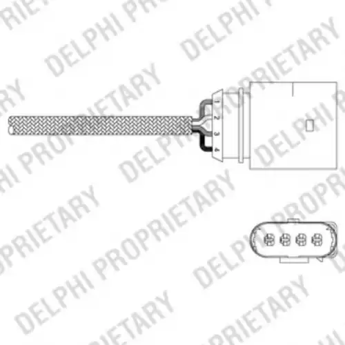 Датчик давления наддува во впускном коллекторе DELPHI ES20338-12B1