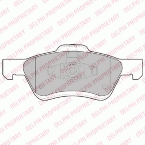 Тормозные колодки DELPHI LP2161