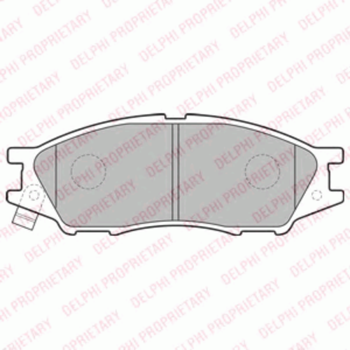Тормозные колодки DELPHI LP2184