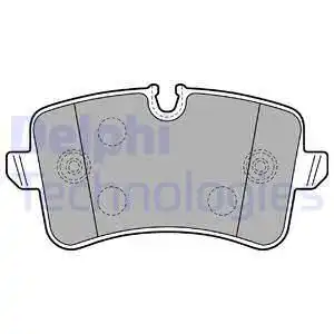 Тормозные колодки DELPHI LP2249