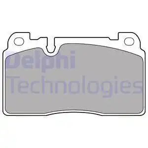 Тормозные колодки DELPHI LP2491