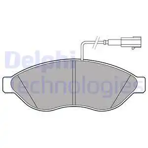 Тормозные колодки DELPHI LP2498