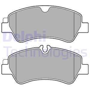 Колодки дисковые з. DELPHI LP2662