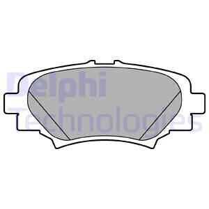 Тормозные колодки DELPHI LP2702
