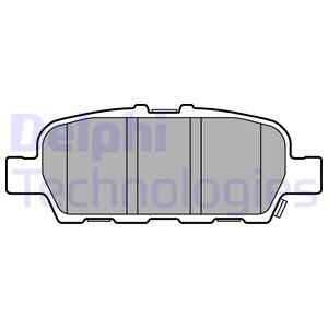 Тормозные колодки DELPHI LP3158