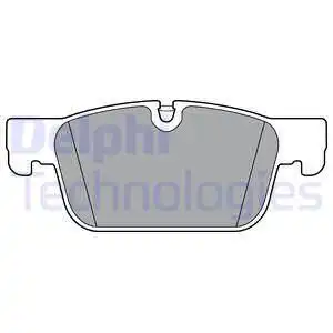Колодки тормозные дисковые комплект DELPHI LP3300