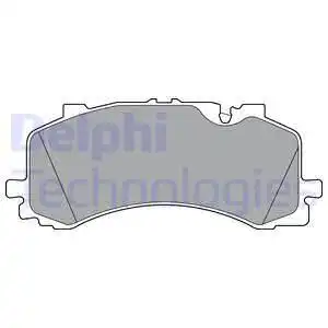Колодки тормозные дисковые комплект DELPHI LP3307