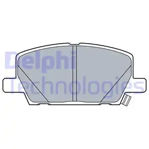 Lp3482 klocek hamulcowy kpl. przod opel mokka / mokka x 1.4-1.6d 06.12- DELPHI LP3482