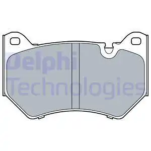 Тормозные колодки дисковые DELPHI LP3511