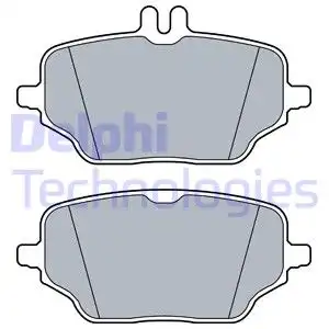 Колодки тормозные дисковые комплект DELPHI LP3572
