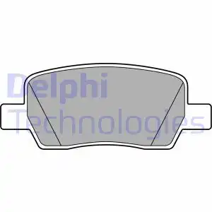Колодки тормозные дисковые комплект DELPHI LP3706