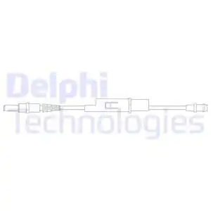 Lz0169 датчик износа тормозных колодок citroen c5 DELPHI LZ0169