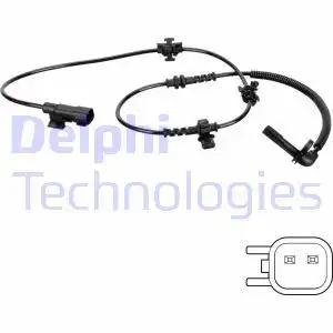 Ss20773 1j0927803 датчик системы абс колеса переднего лев. vw golf/vento 92- passat 9 DELPHI SS20773