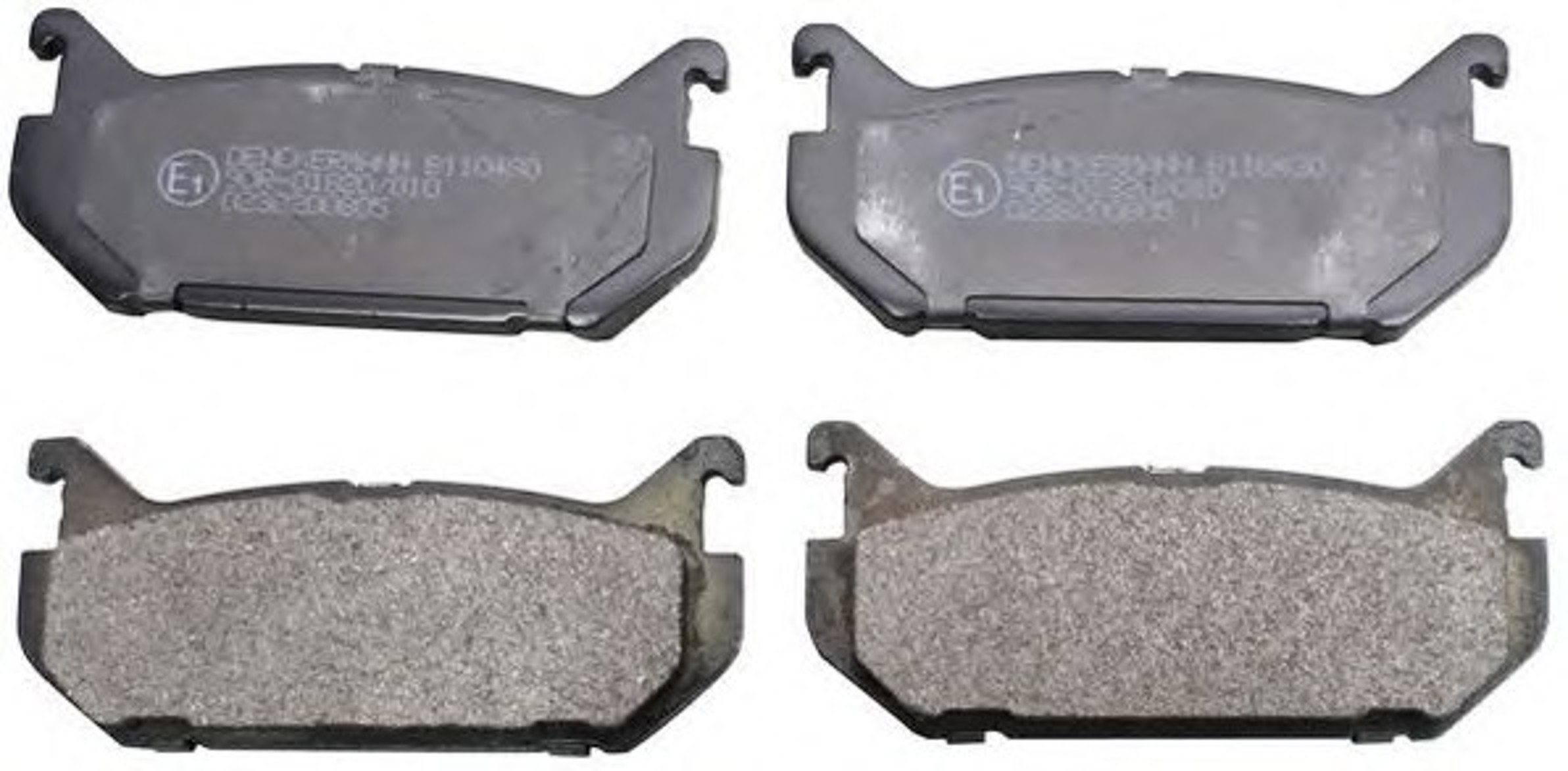 Колодки тормозные дисковые DENCKERMANN B110430